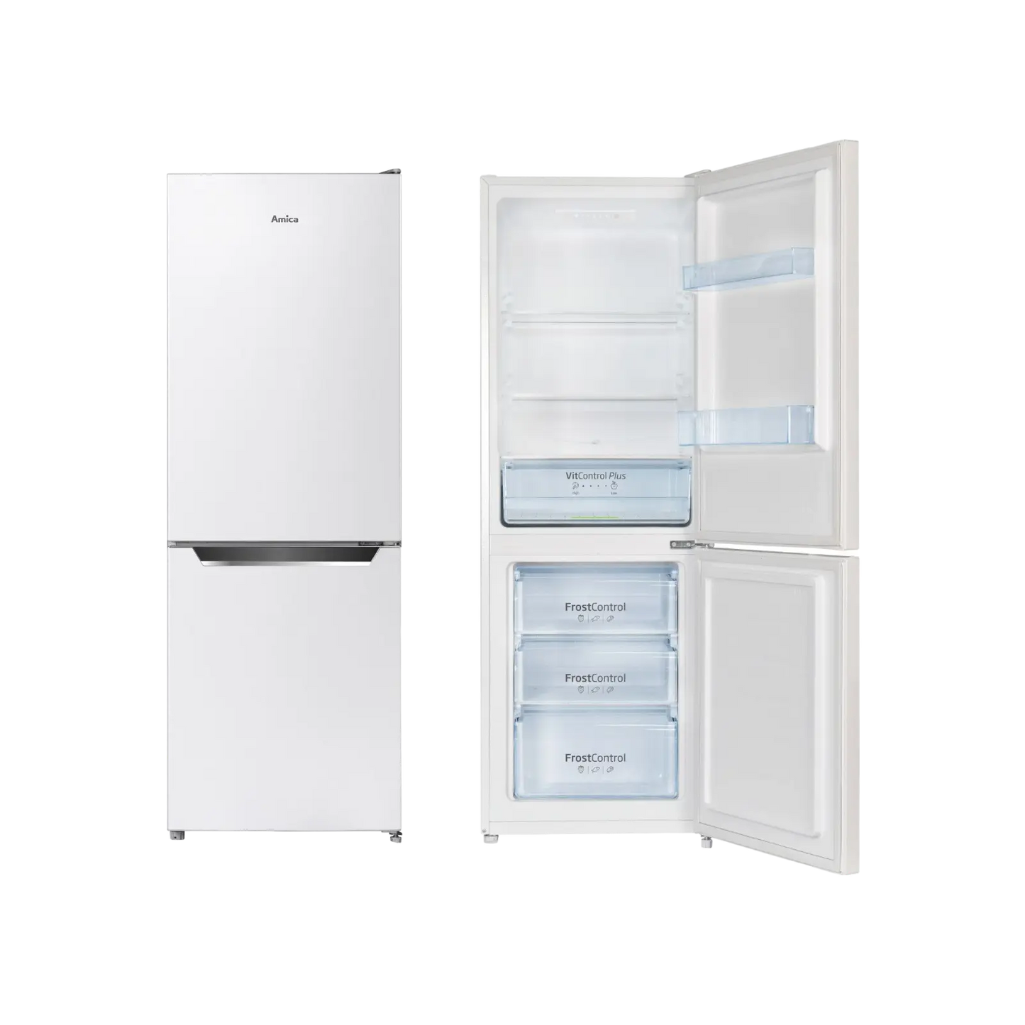 Lodówka wolnostojąca Amica FK2425.4UNT(E) Slim 159cm od Amica w SimplyBuy.pl