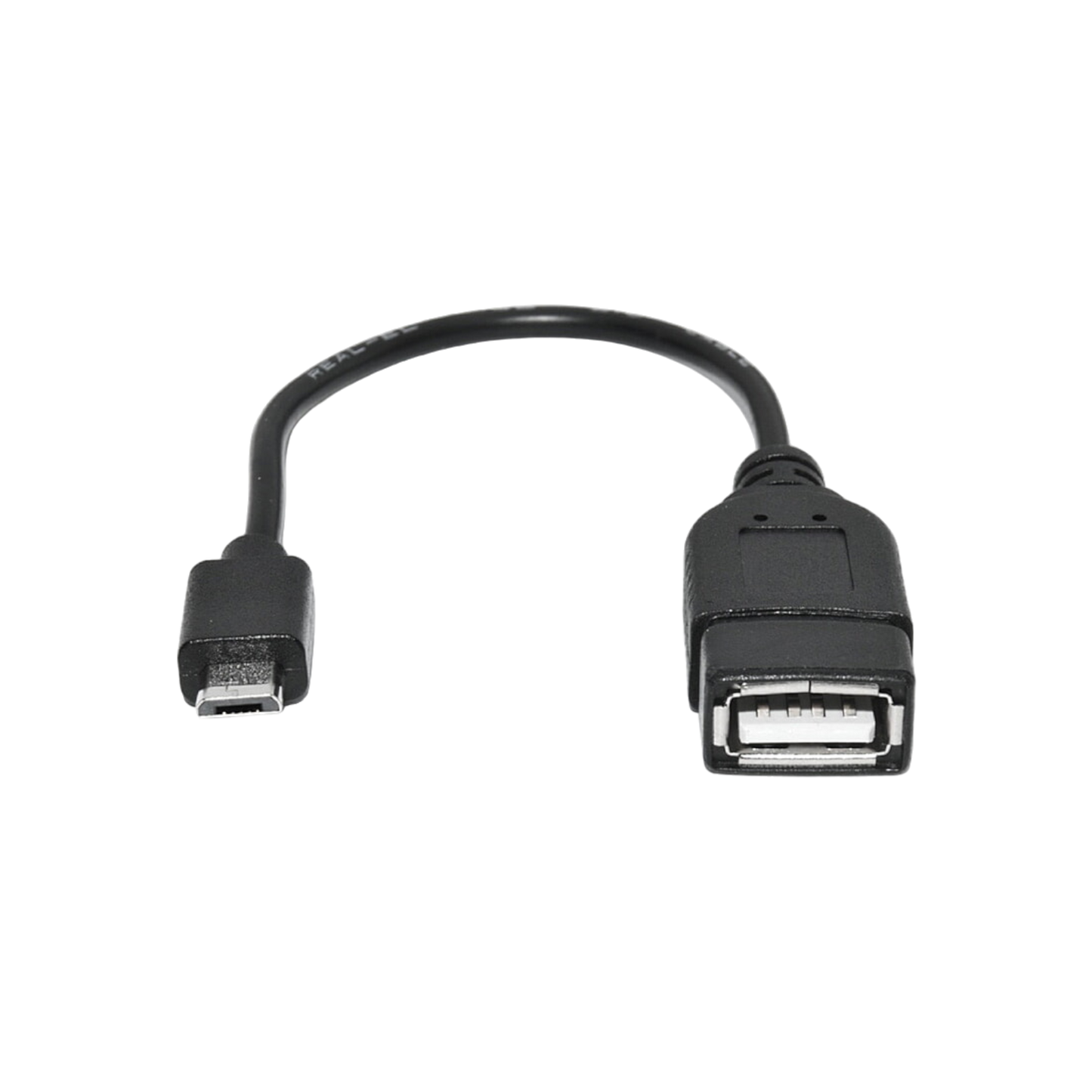 Kabel adapter REAL-EL USB 2.0 OTG 0.1m