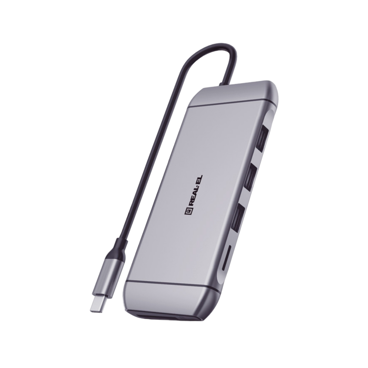 Wielofunkcyjna stacja dokująca REAL-EL CQ-900 USB-C