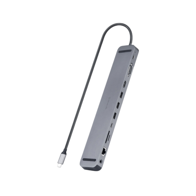 Wielofunkcyjna stacja dokująca REAL-EL CQ-1000 USB-C