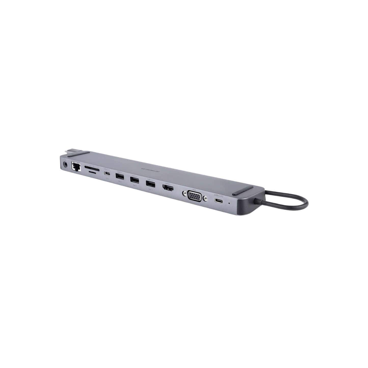 Wielofunkcyjna stacja dokująca REAL-EL CQ-1000 USB-C
