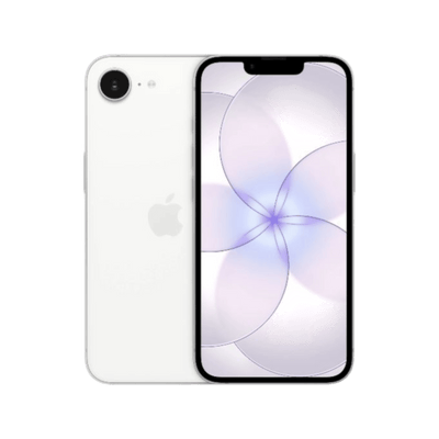 Smartfon Apple iPhone 17e E-SIM Biały Przednia i tylna obudowa