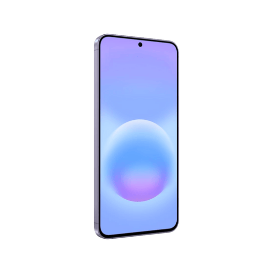 Smartfon Samsung Galaxy A57 5G Fioletowy Przedni, lewy bok obudowy