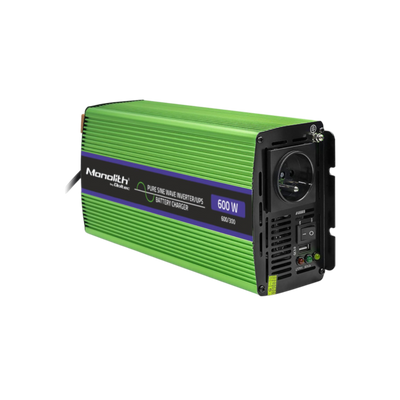 Przetwornica Qoltec 51940 12V na 230V 300W/600W Czysta sinusoida.