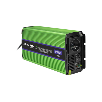 Przetwornica Qoltec 51941 12V na 230V 600W/1200W Czysta sinusoida.