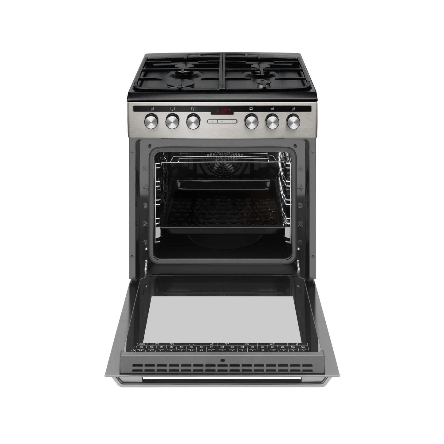 Kuchnia gazowo-elektryczna Amica 618GEH2.33HZpTaDpAF(Xsx)