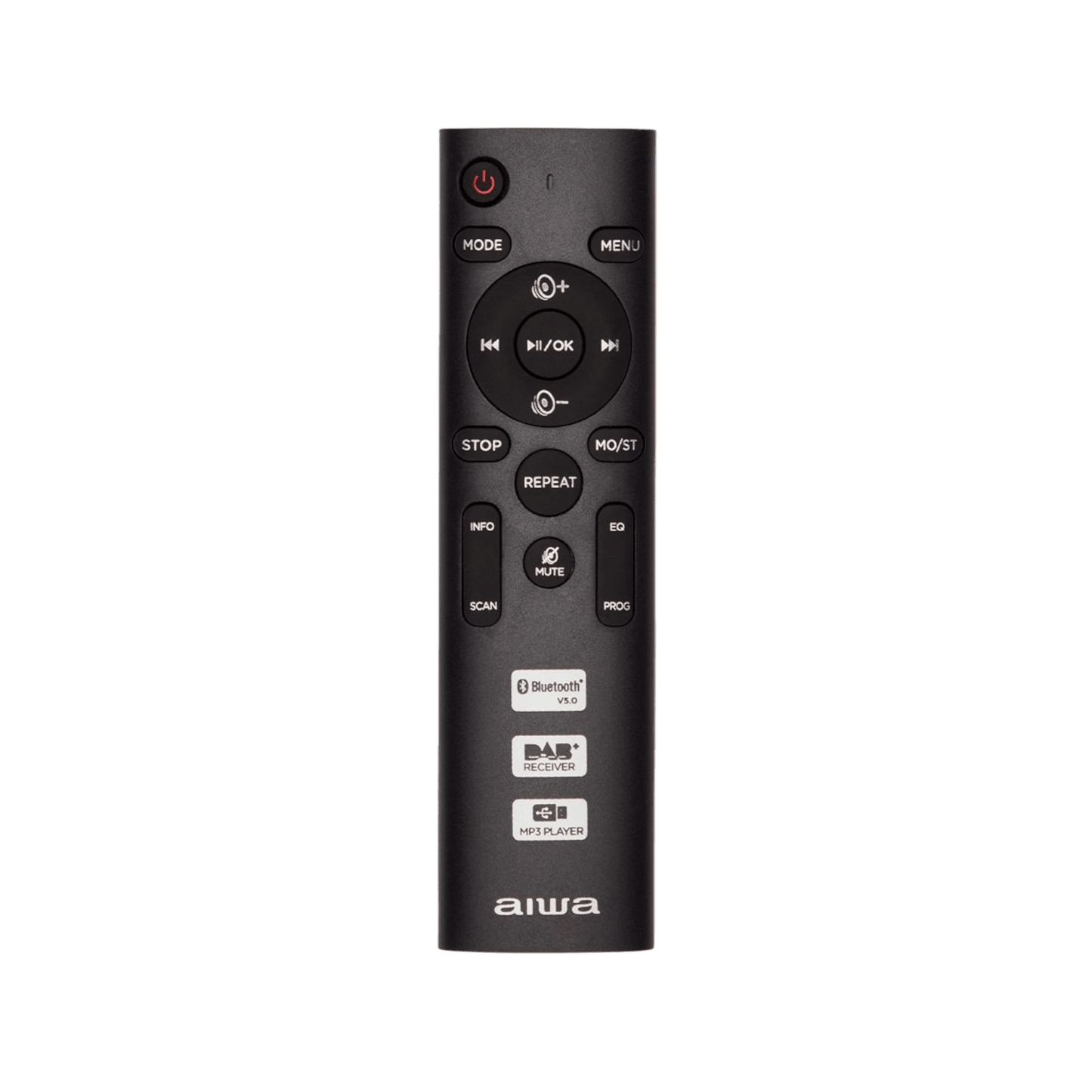 Radioodtwarzacz AIWA BBTC-660DAB/MG Bluetooth Szary.
