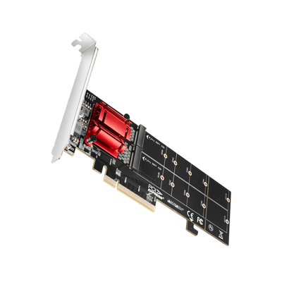 Kontroler AXAGON PCEM2-ND PCIe 2x NVMe M.2 SSD