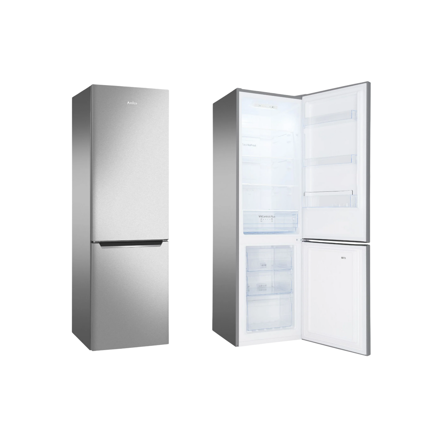 Lodówka wolnostojąca Amica FK2995.2FTX(E) No Frost Slim 181cm