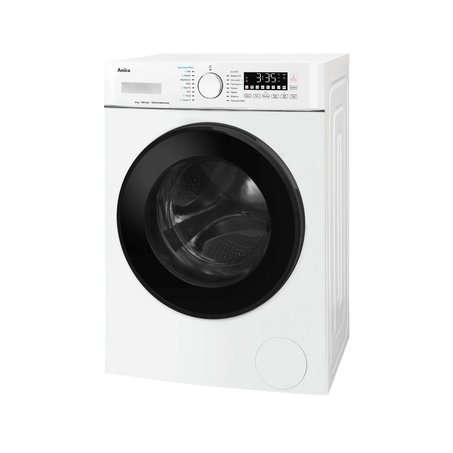 Pralka wolnostojąca Amica WA5S814ADiSOzH 8kg 1400rpm