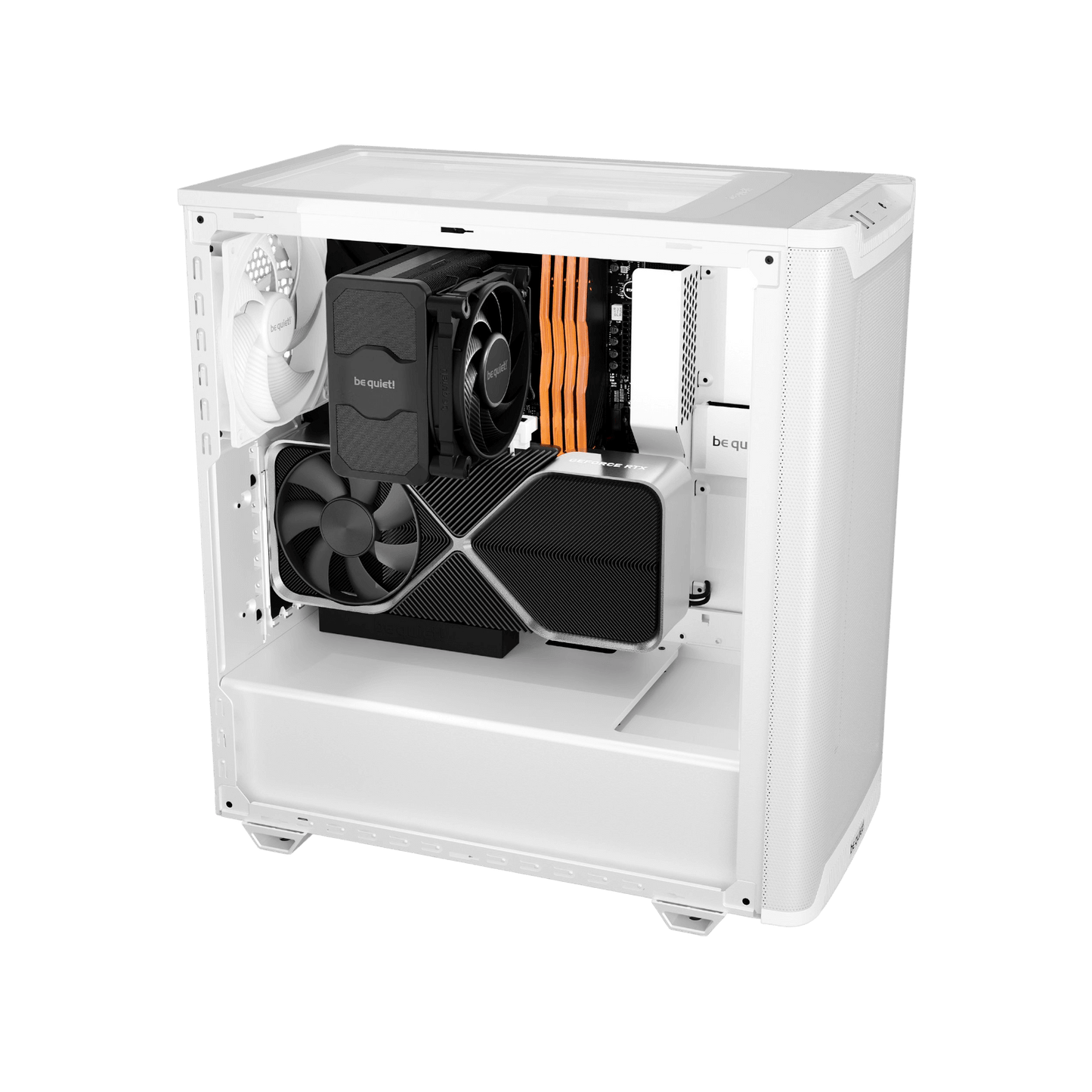 Obudowa Be quiet! Pure Base 501 Airflow Window White BGW75