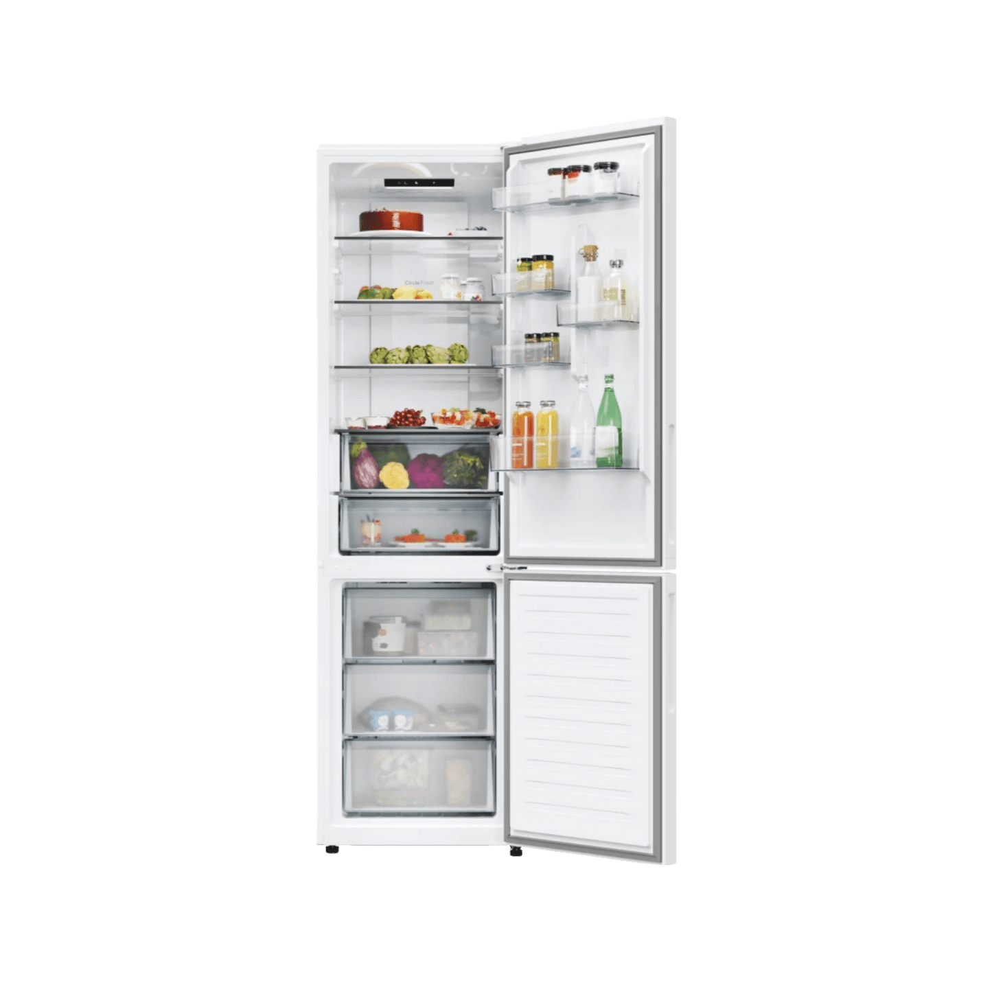 Lodówka wolnostojąca Candy CNCQ2T620DW No Frost 205cm