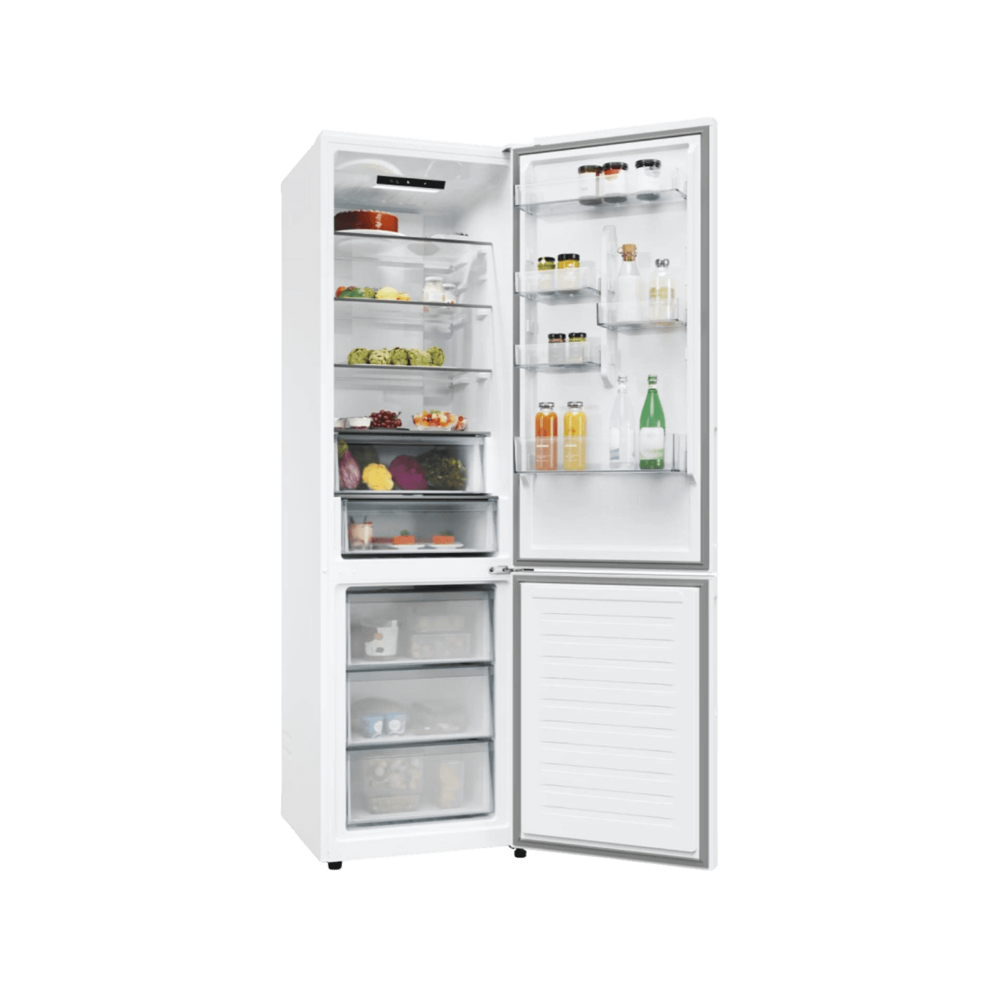 Lodówka wolnostojąca Candy CNCQ2T620DW No Frost 205cm