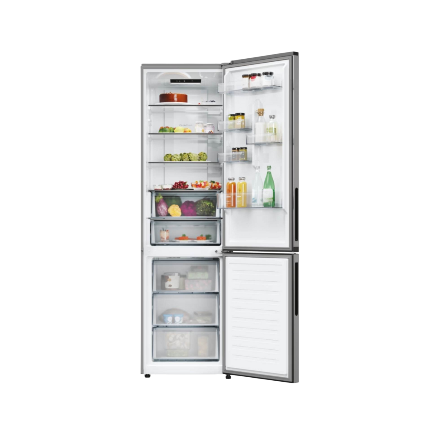 Lodówka wolnostojąca Candy CNCQ2T620DX No Frost 205cm