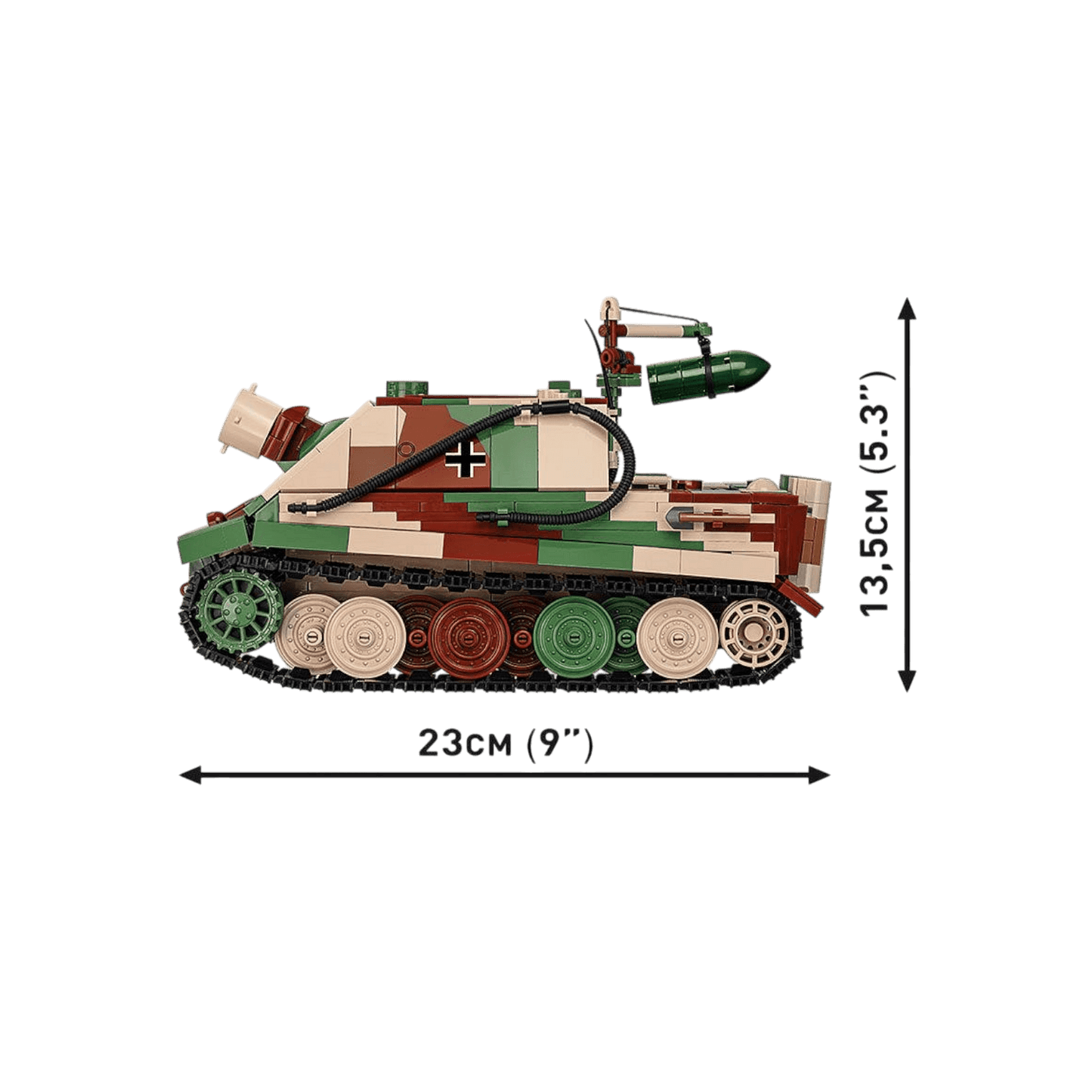 Cobi Klocki Czołg 38 cm Sturmmorser Sturmtiger