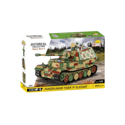 Cobi Klocki World War II Panzerjager Tiger (P) Elefant