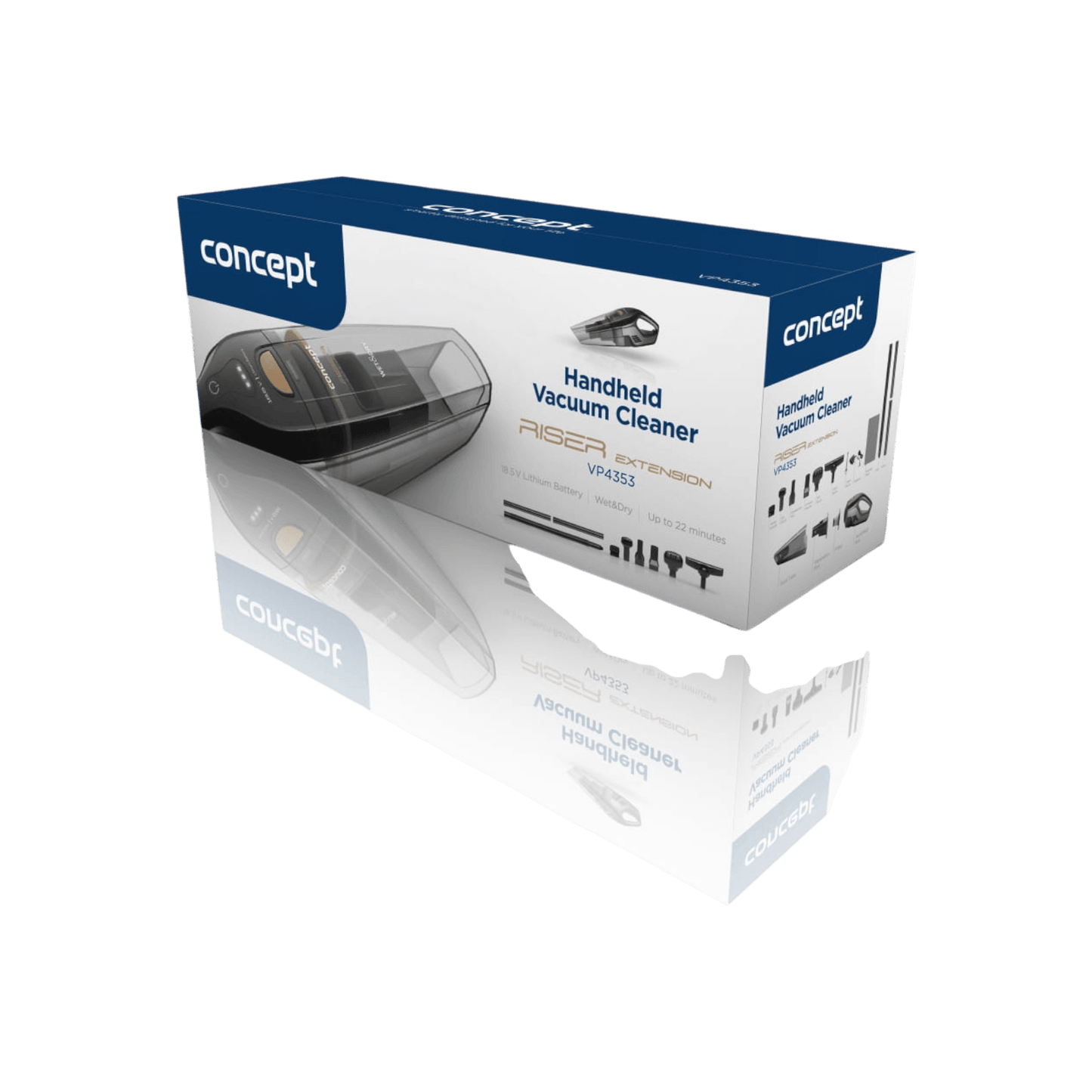 Odkurzacz ręczny Concept Wet & Dry Riser Extension VP4353