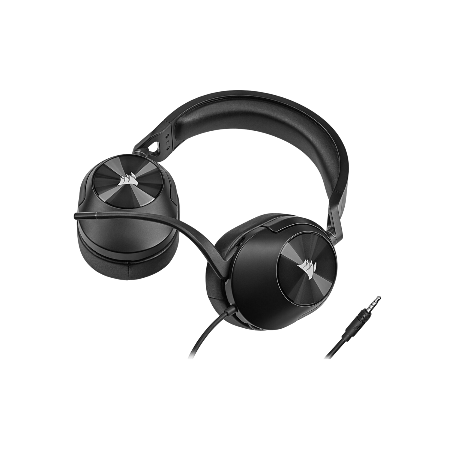 Słuchawki gamingowe przewodowe nauszne Corsair HS55 Stereo Carbon