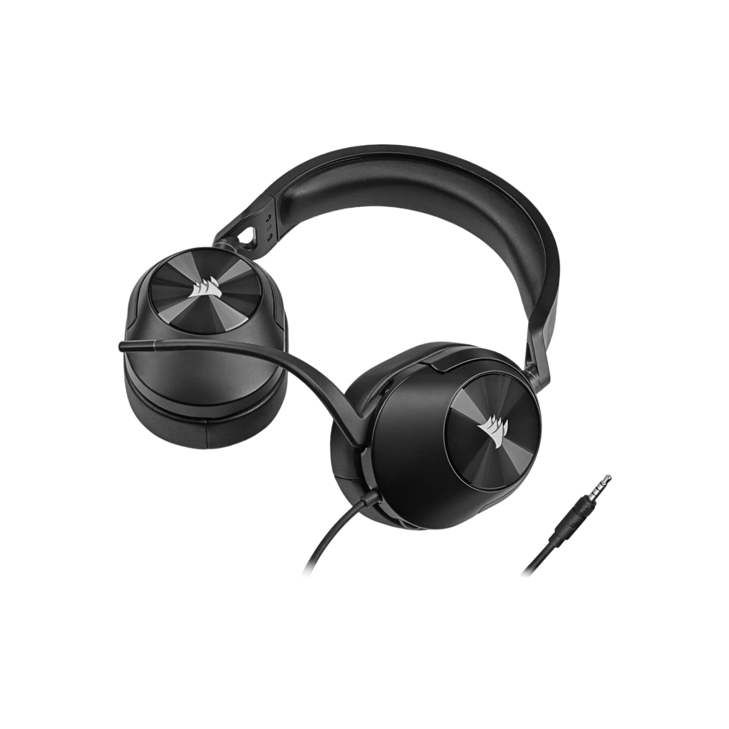 Słuchawki gamingowe przewodowe nauszne Corsair HS55 Surround Carbon
