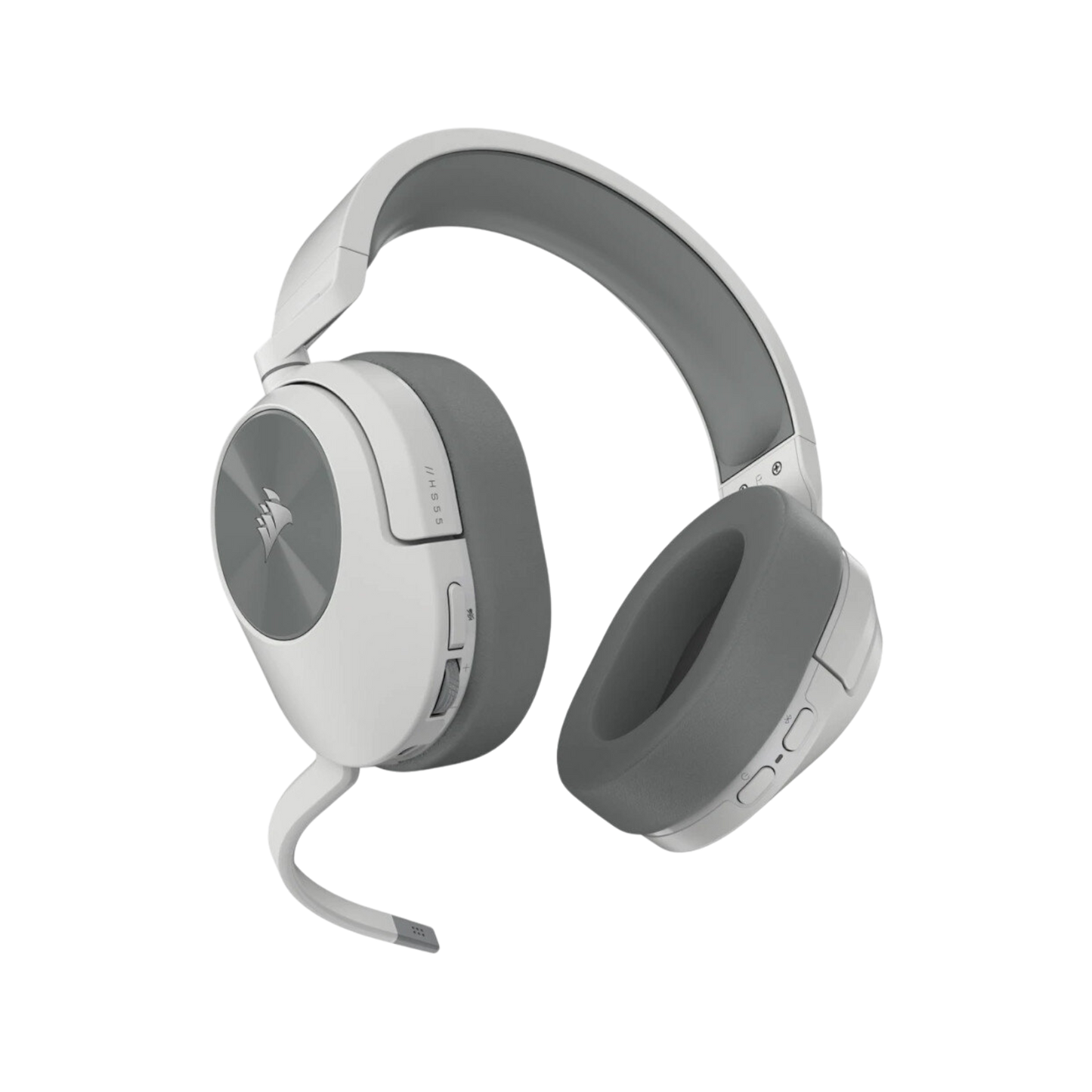 Słuchawki gamingowe bezprzewodowe nauszne Corsair HS55 Wireless Biały