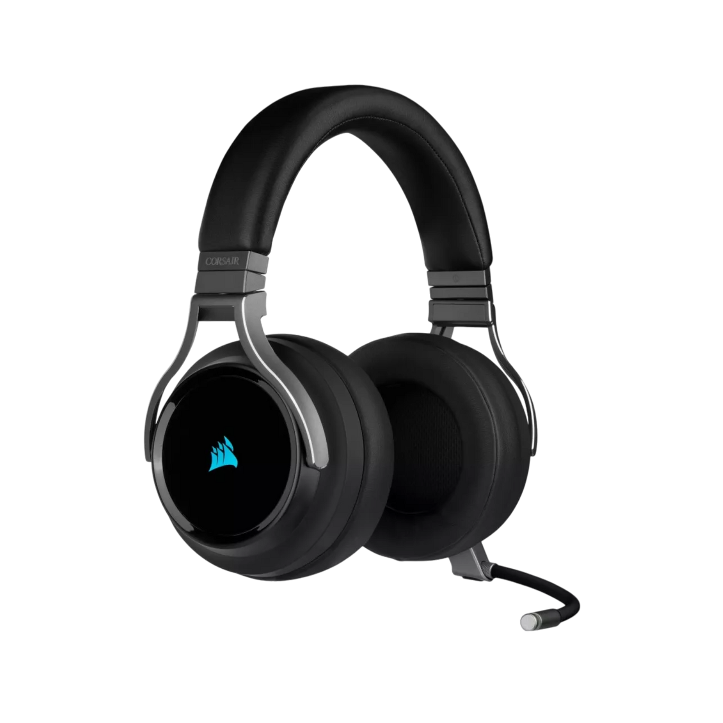 Słuchawki gamingowe bezprzewodowe nauszne Corsair Virtuoso RGB Wireless Carbon