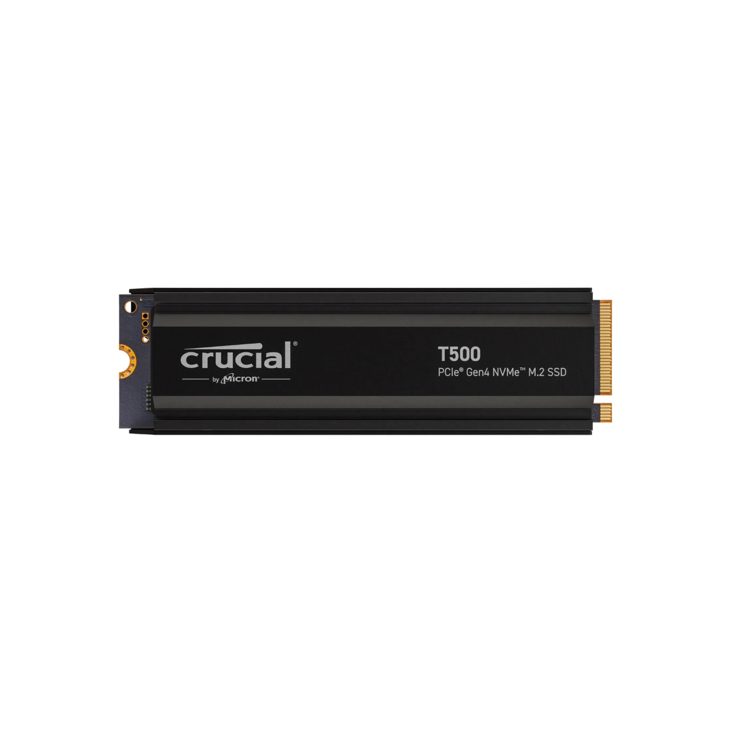 Dysk SSD Crucial T500 1TB M.2 PCIe Gen4 NVMe 2280 z radiatorem