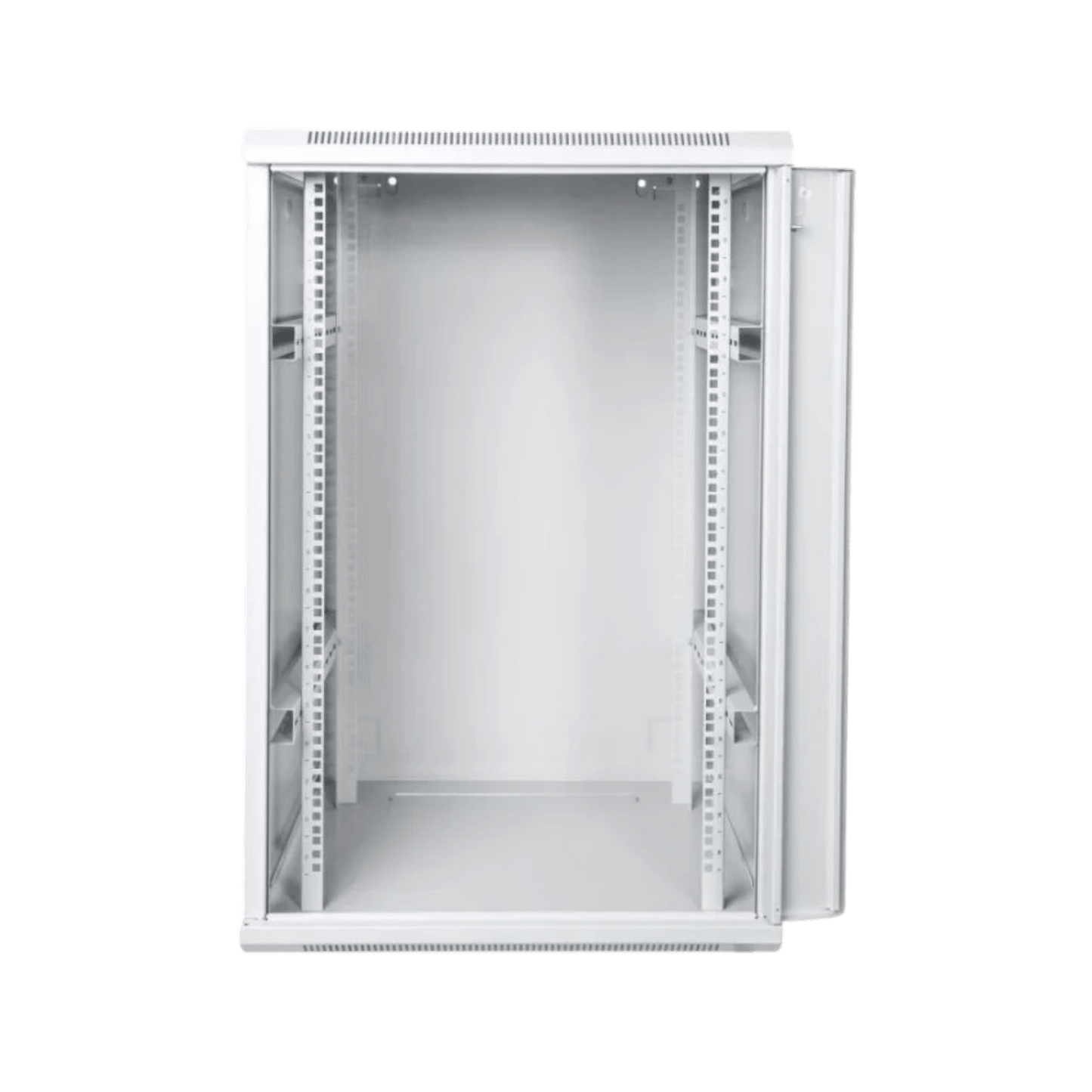 Szafa rack Digitus 19" 15U 600x600mm wisząca Drzwi szklane Szary