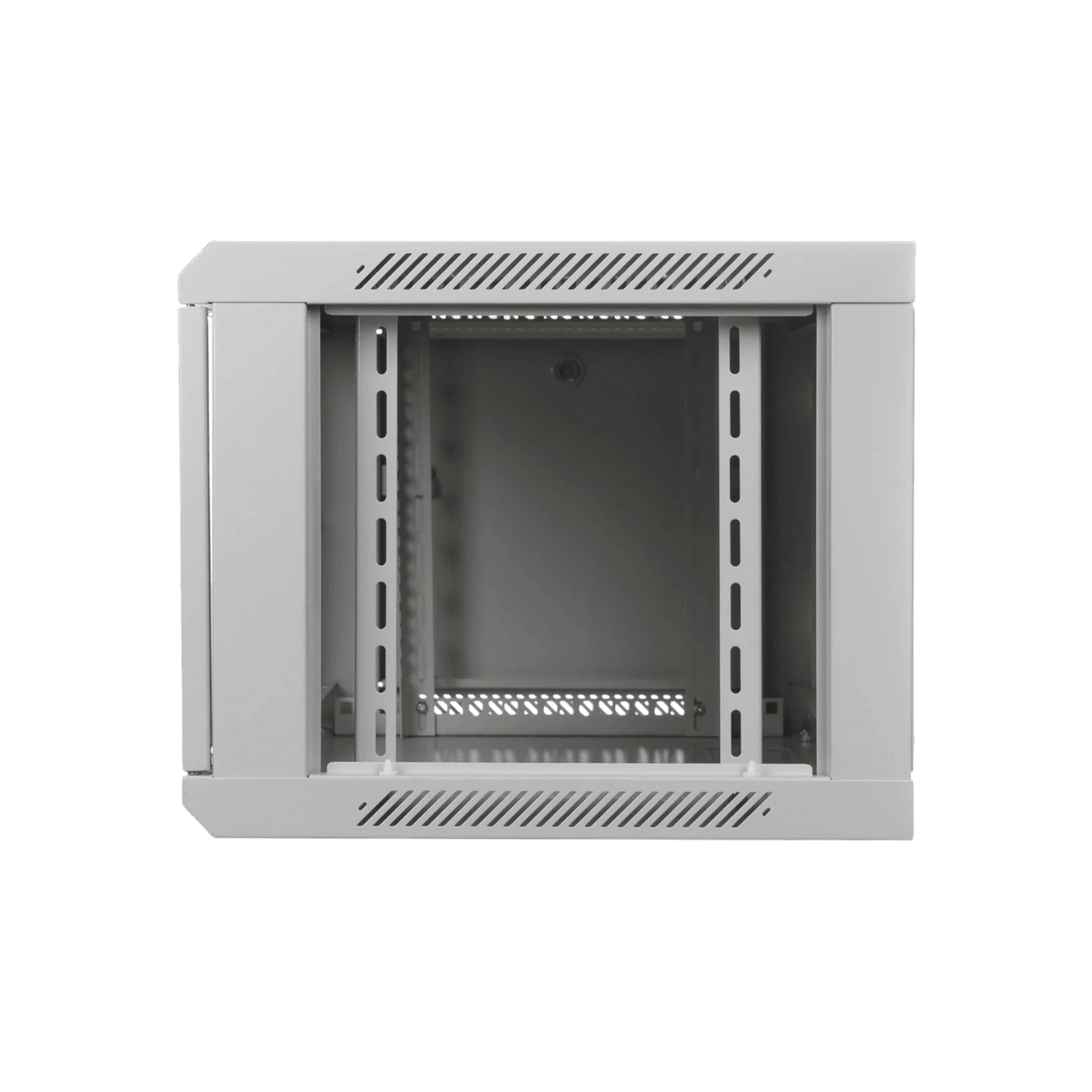 Szafa rack Digitus 19" 6U 600x450mm wisząca Drzwi szklane Szary