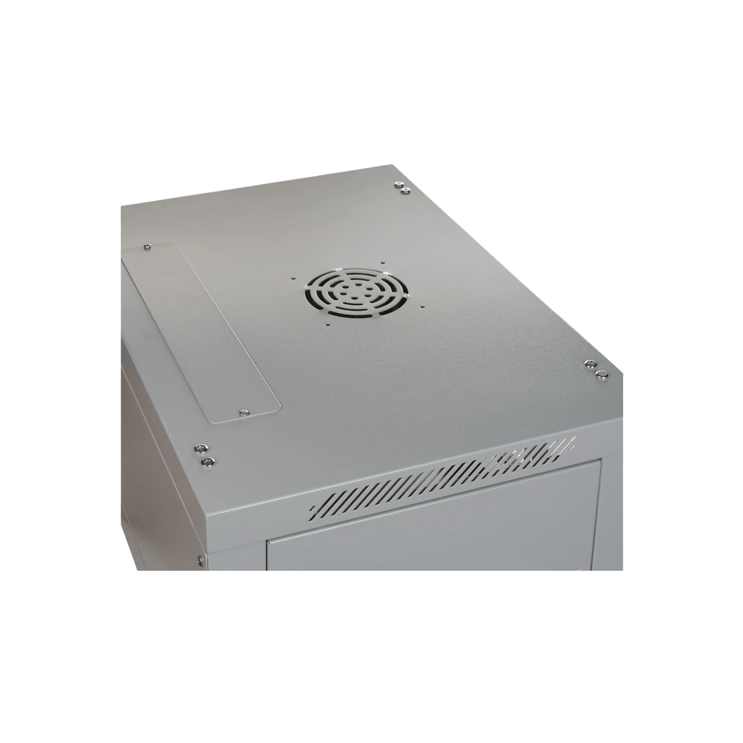 Szafa rack Digitus 19" 6U 600x450mm wisząca Drzwi szklane Szary