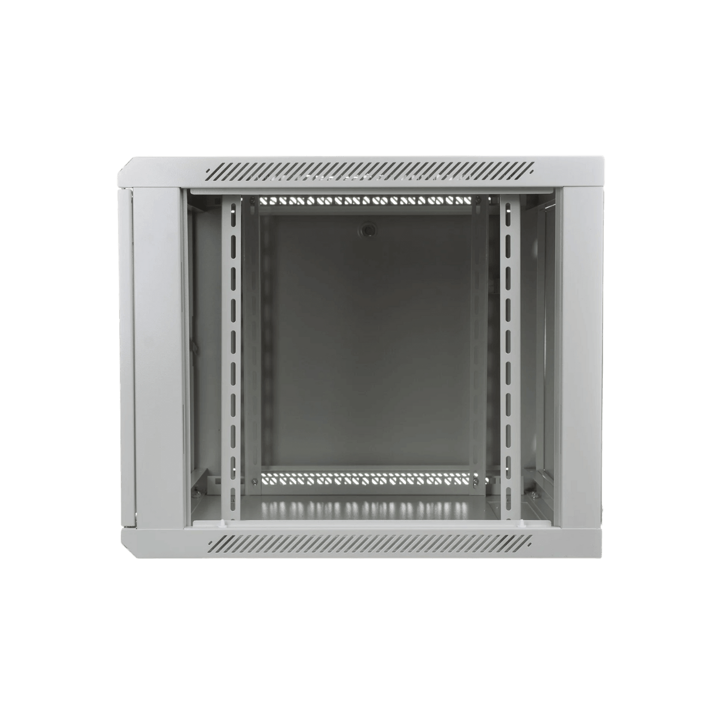 Szafa rack Digitus 19" 9U 600x450mm wisząca Drzwi szklane Szary