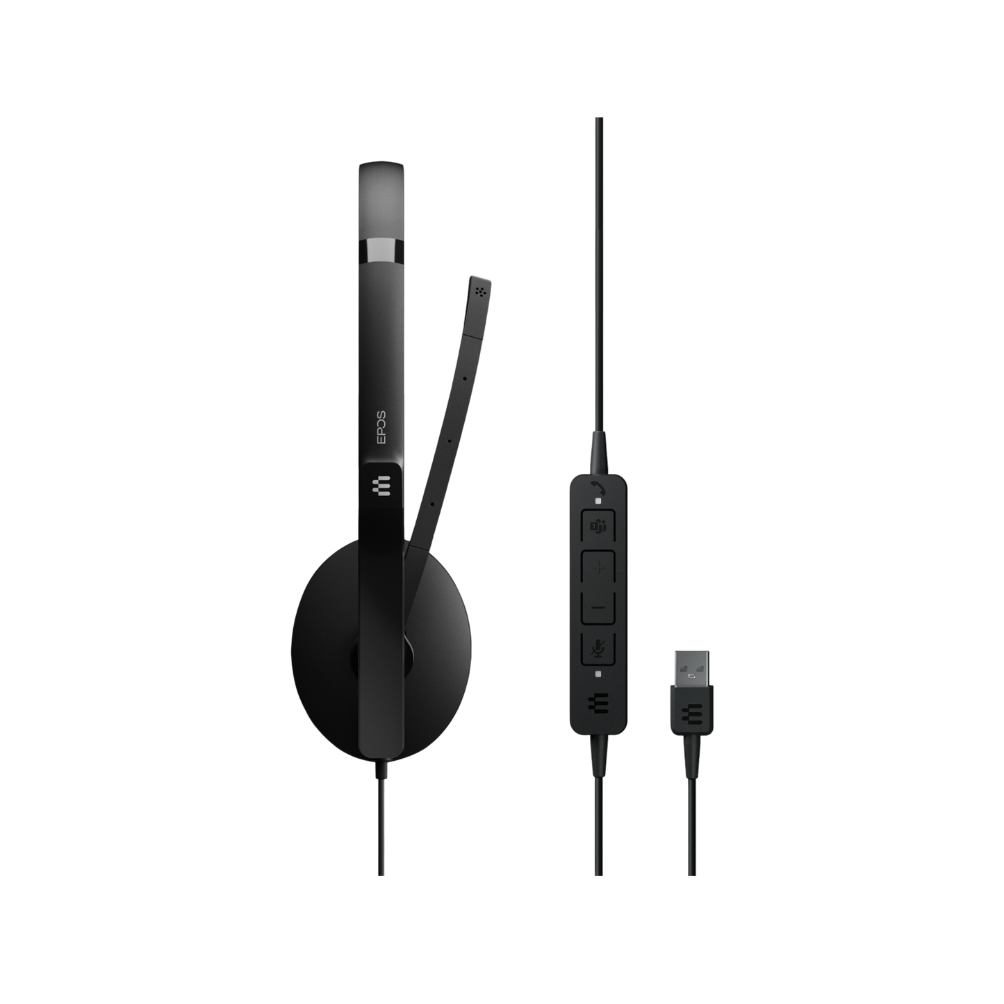 Słuchawki przewodowe nauszne EPOS ADAPT 165T USB II