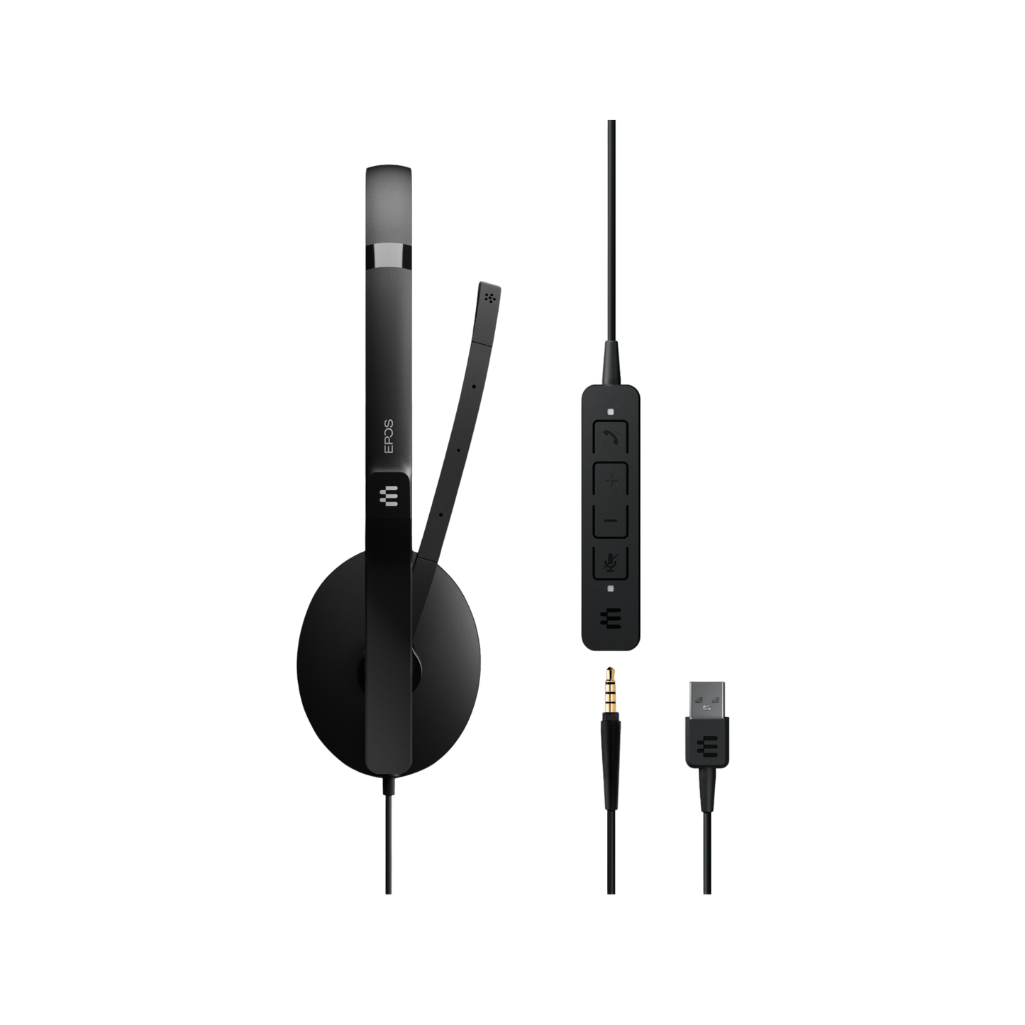 Słuchawki przewodowe nauszne EPOS ADAPT 165T USB II