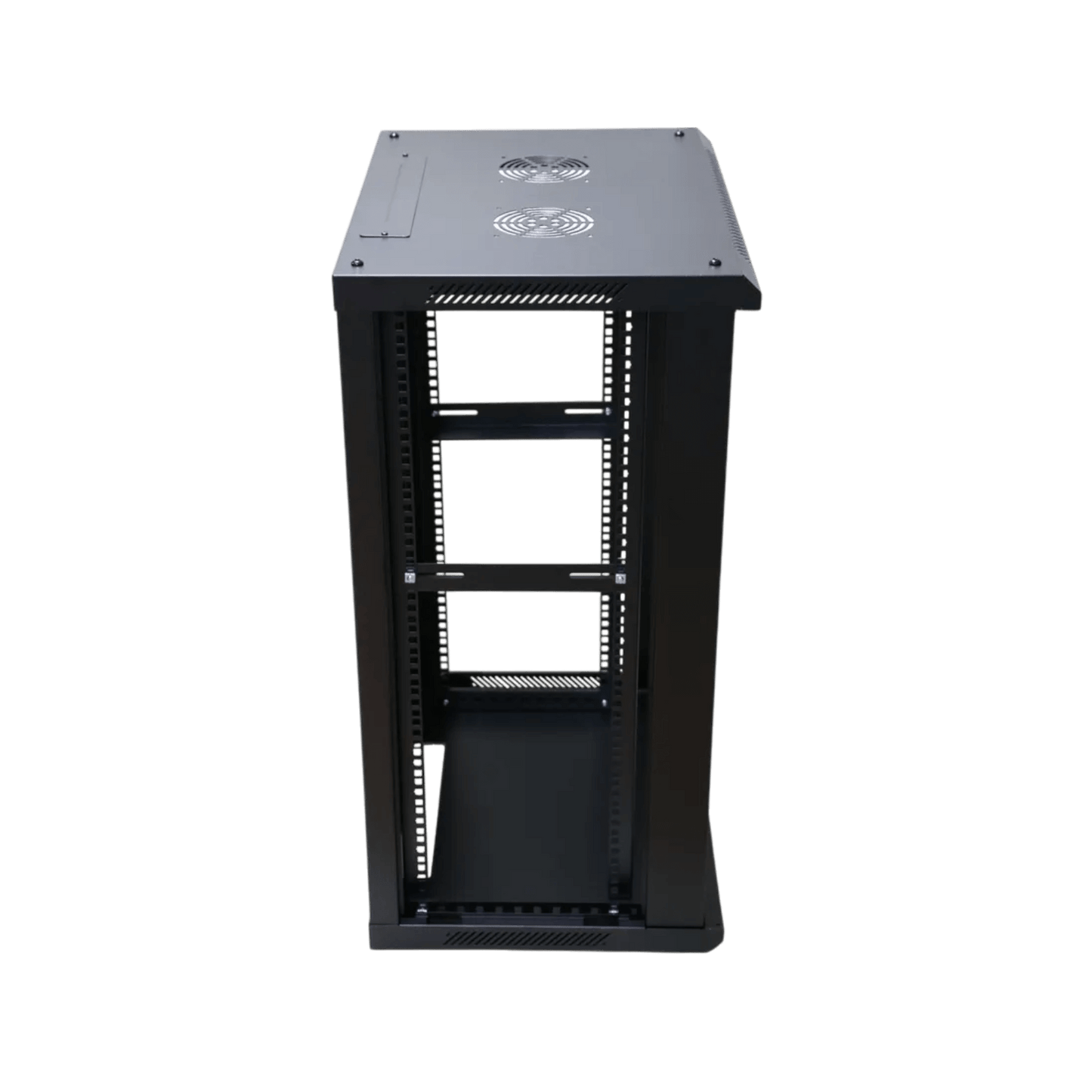 Szafa rack Extralink 19" 18U 600x450mm wisząca Czarny