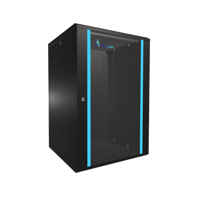 Szafa rack Extralink 19" 18U 600x600mm wisząca Czarny