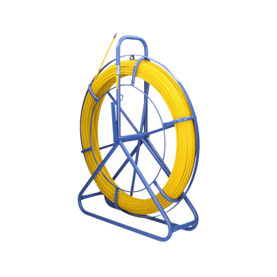 Pilot do przeciągania kabli Extralink Włókno szklane FRP 6mm 75m Żółty.