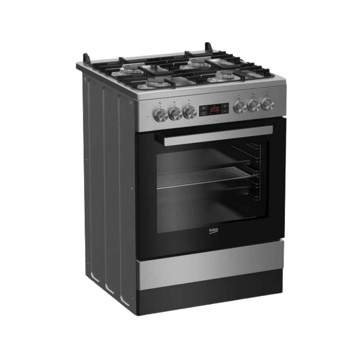 Kuchnia gazowo-elektryczna Beko FSM62332DXT