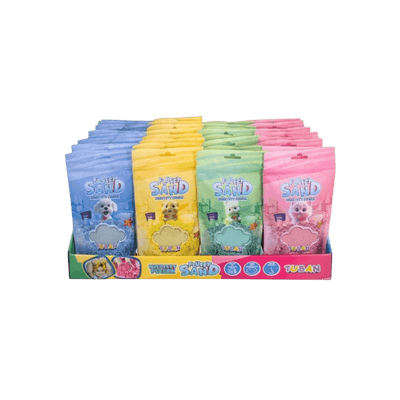 Puszysty piasek TUBAN Fluffy Sand zestaw mix 32 sztuki