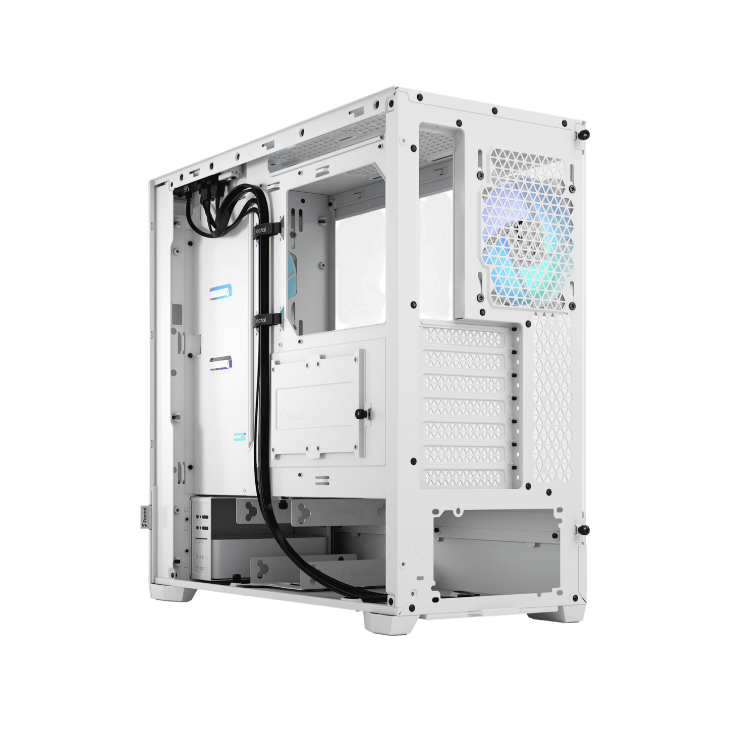 Obudowa Fractal Design Pop Air RGB White TG Clear