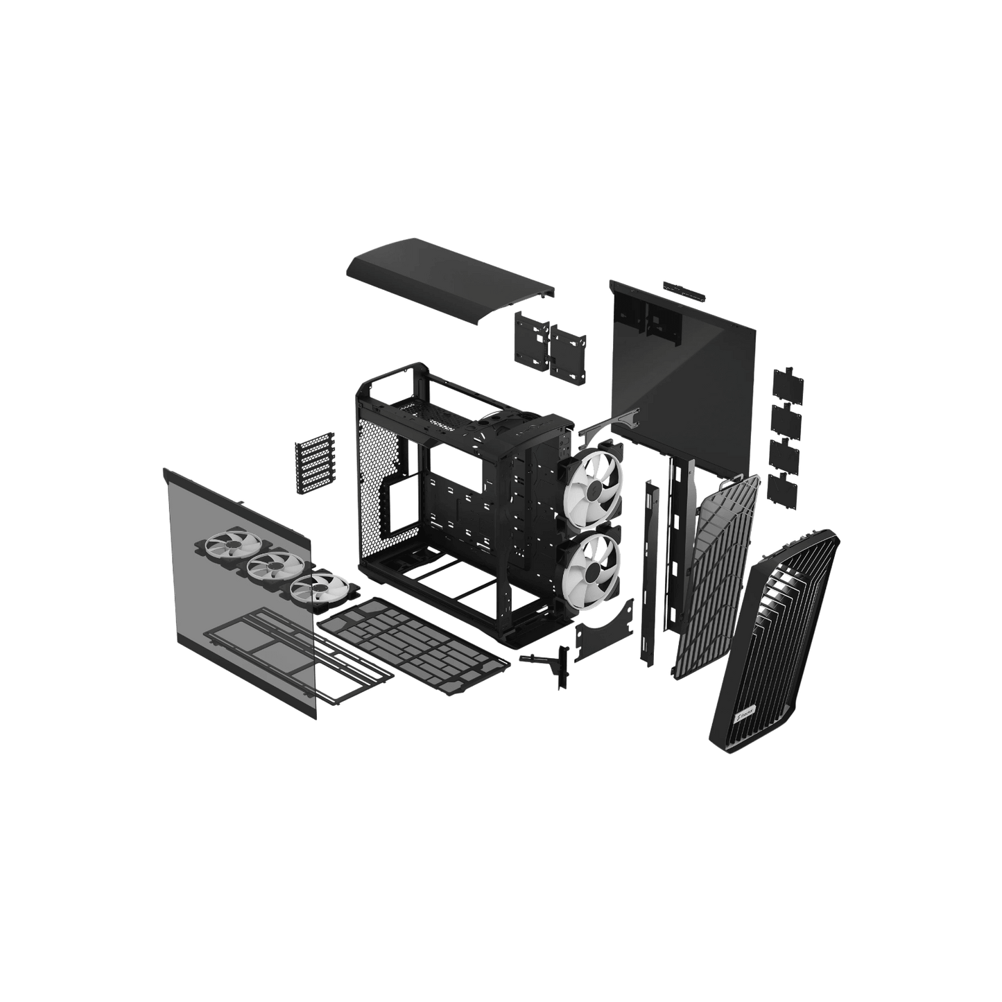 Obudowa Fractal Design Torrent Black RGB TG Light Tint
