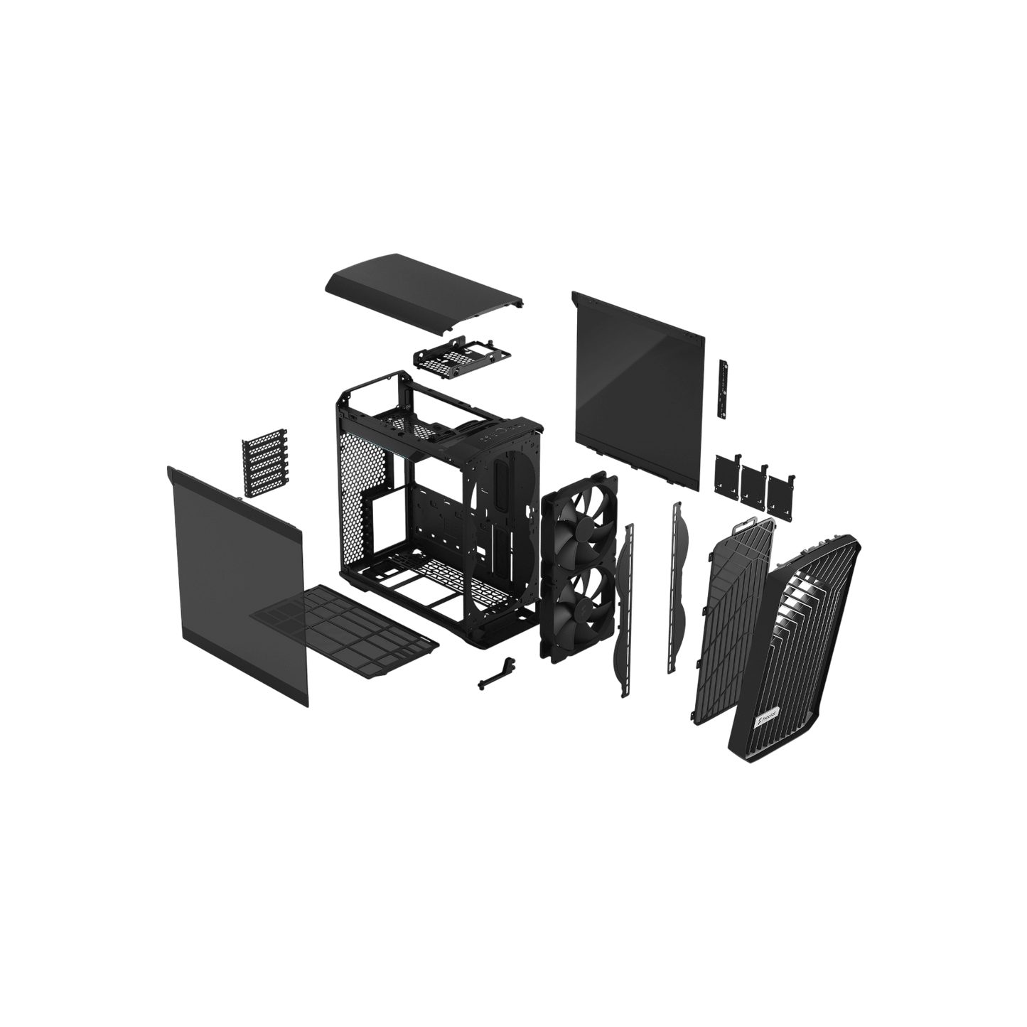 Obudowa Fractal Design Torrent Compact Black TG Dark Tint