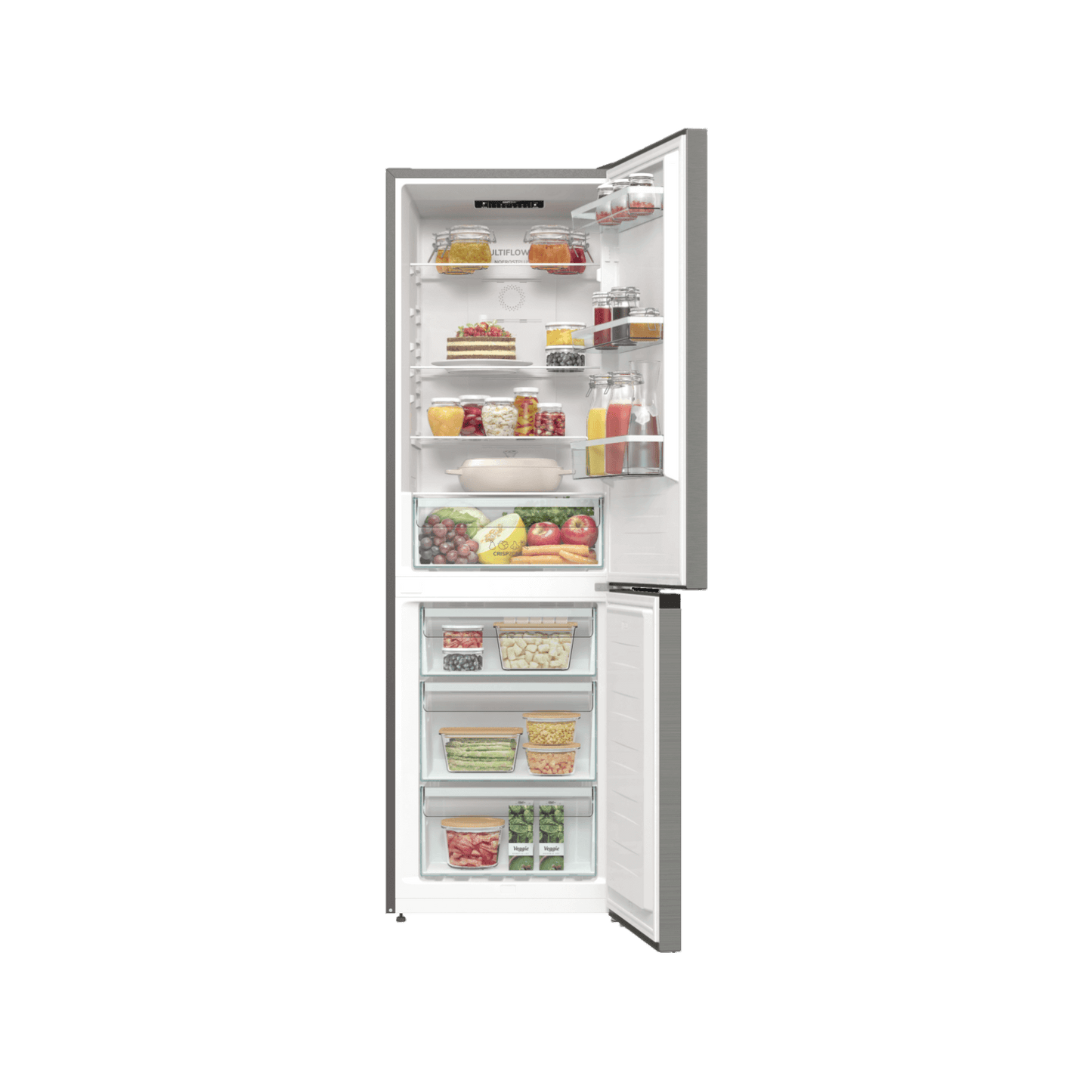 Lodówka wolnostojąca Gorenje NRK61CS2XL4 No Frost 185cm