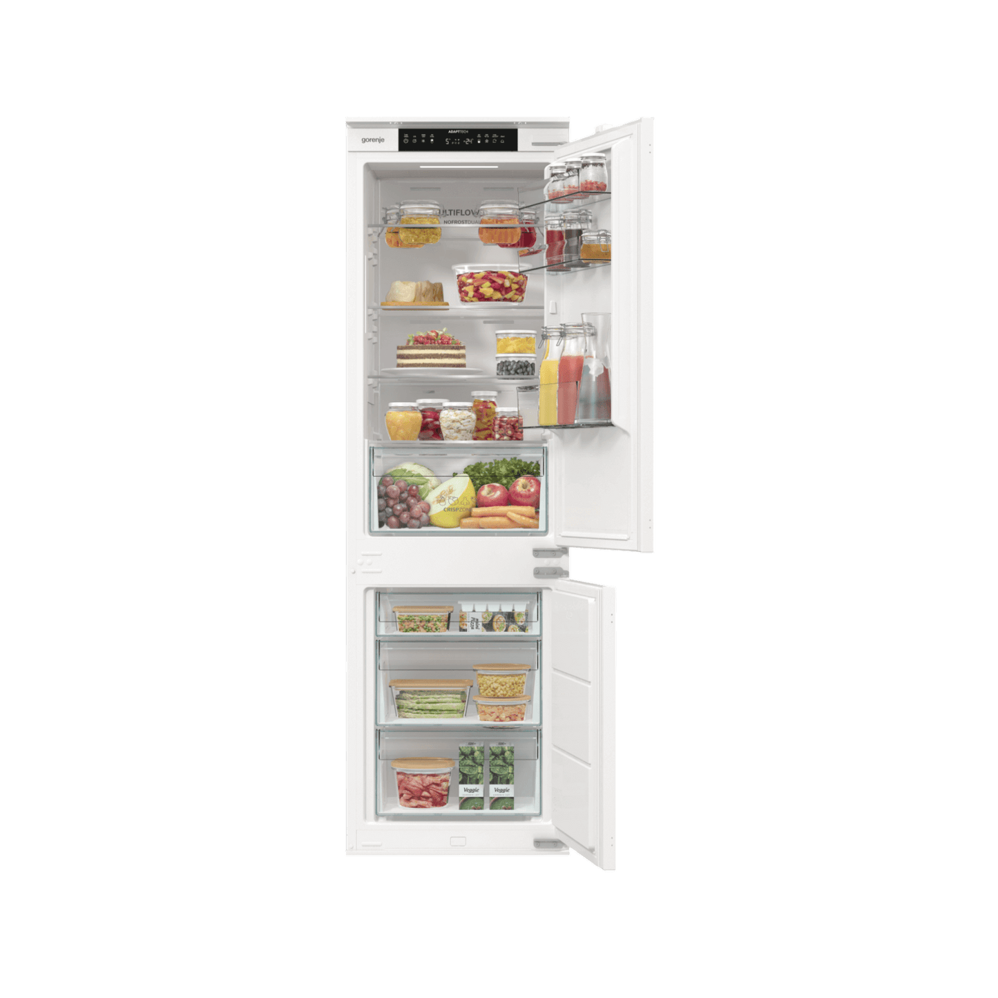 Lodówka do zabudowy Gorenje NRKI517E41 No Frost 177,2cm