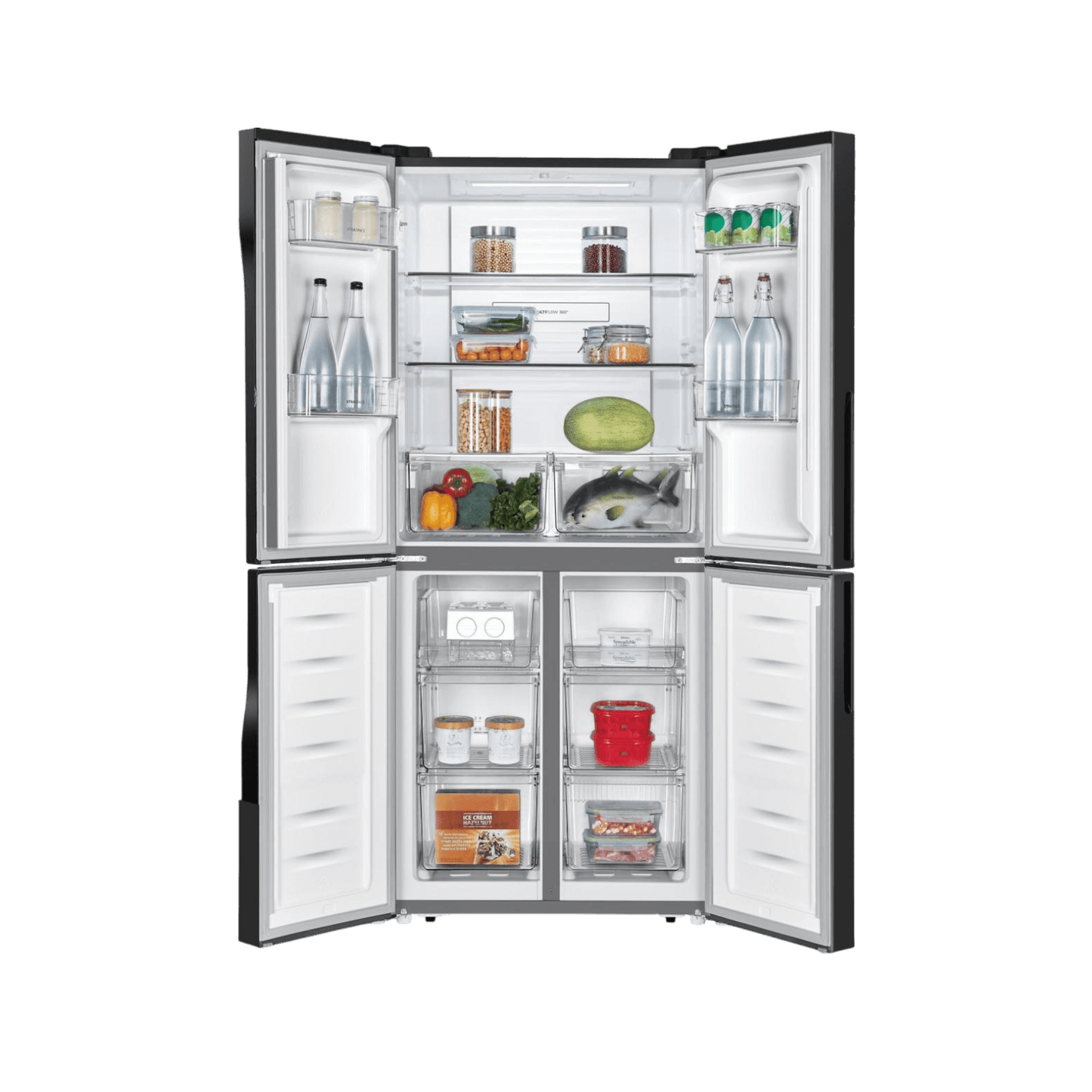 Lodówka wolnostojąca Gorenje NRM818EMB No Frost 181,6cm
