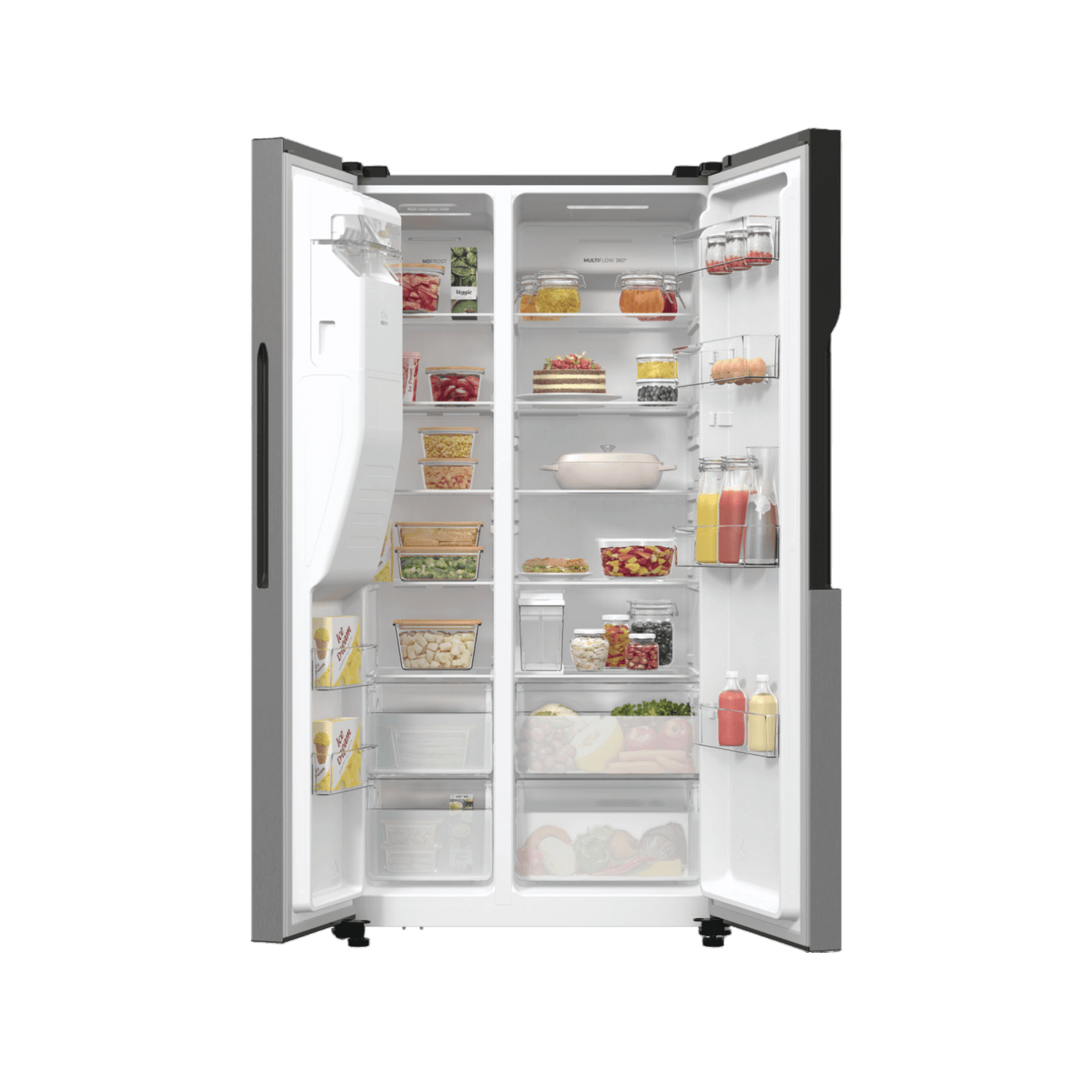 Lodówka wolnostojąca Gorenje NRR9185ESXL No Frost 178,6cm