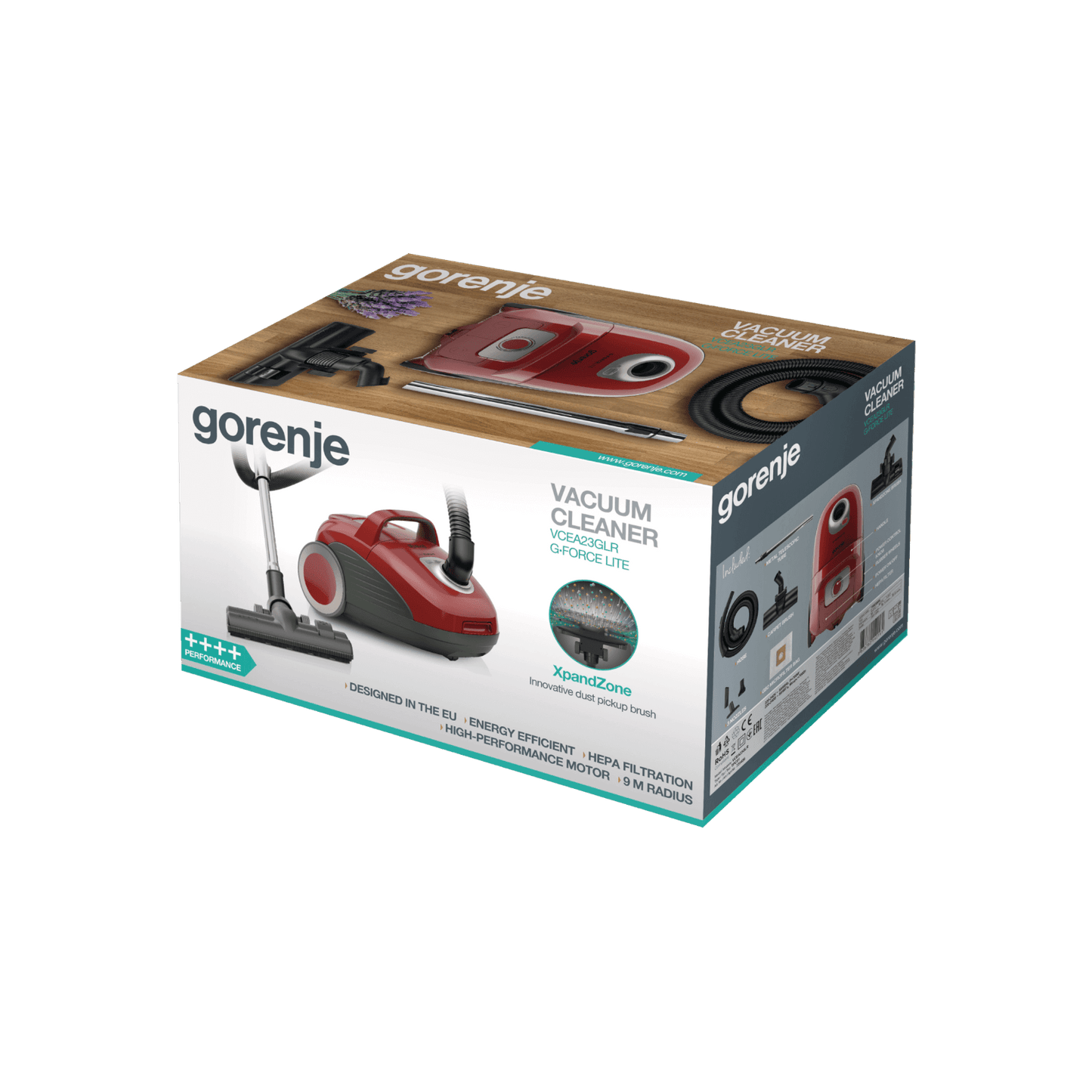 Odkurzacz workowy Gorenje VCEA23GLR