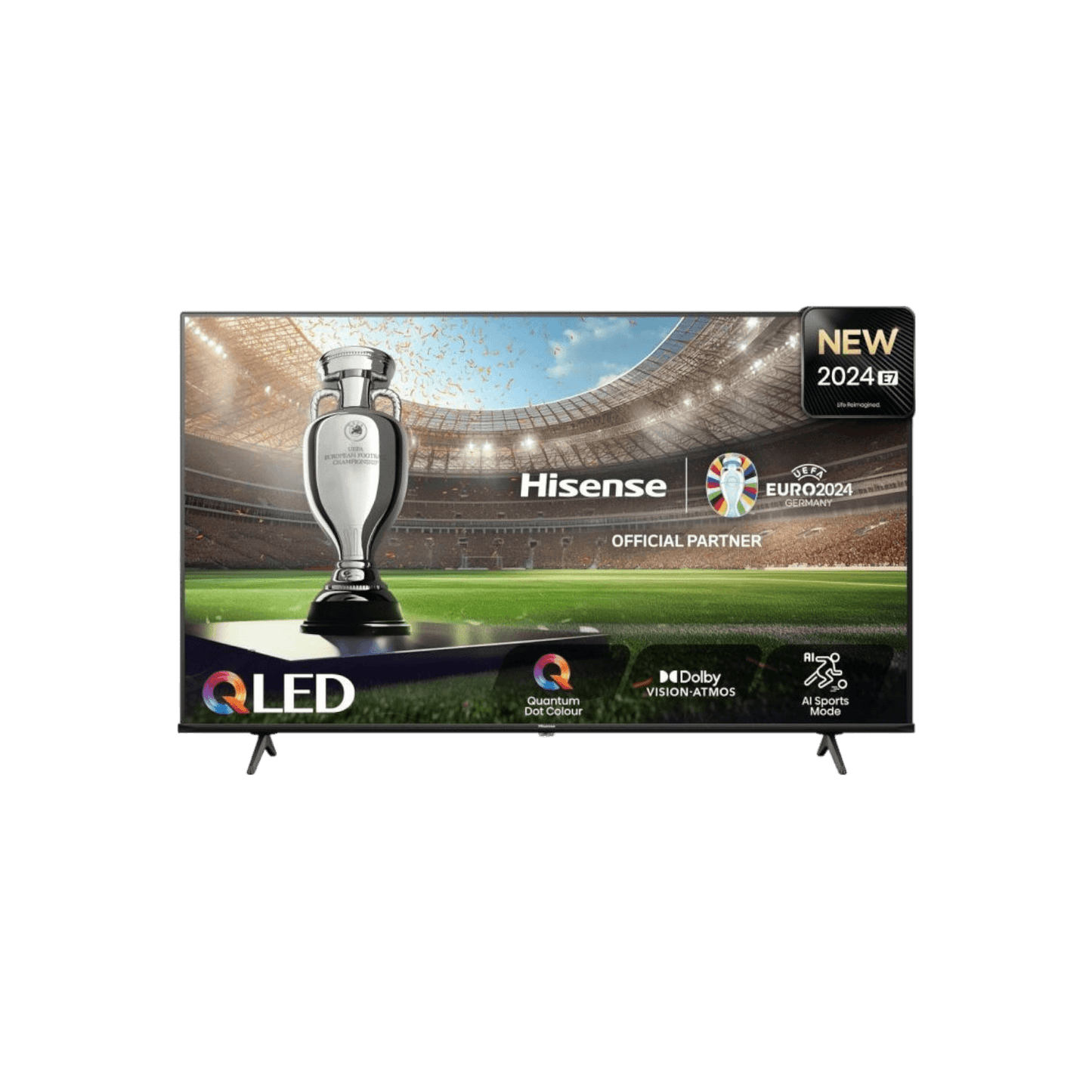 Telewizor Hisense 55E7NQ 55" QLED 4K UHD Smart TV