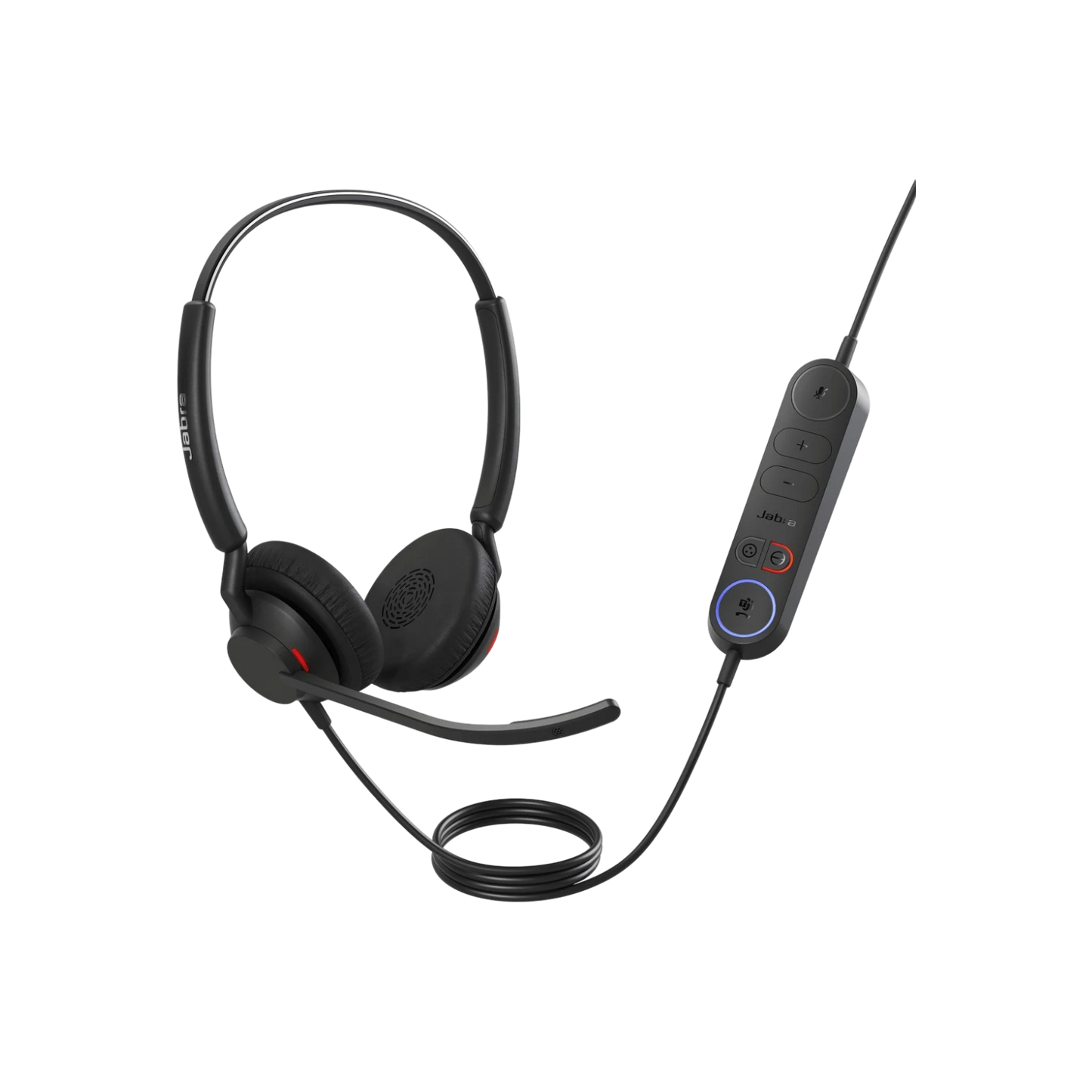 Słuchawki przewodowe nauszne Jabra Engage 40 (Inline Link) USB-A MS