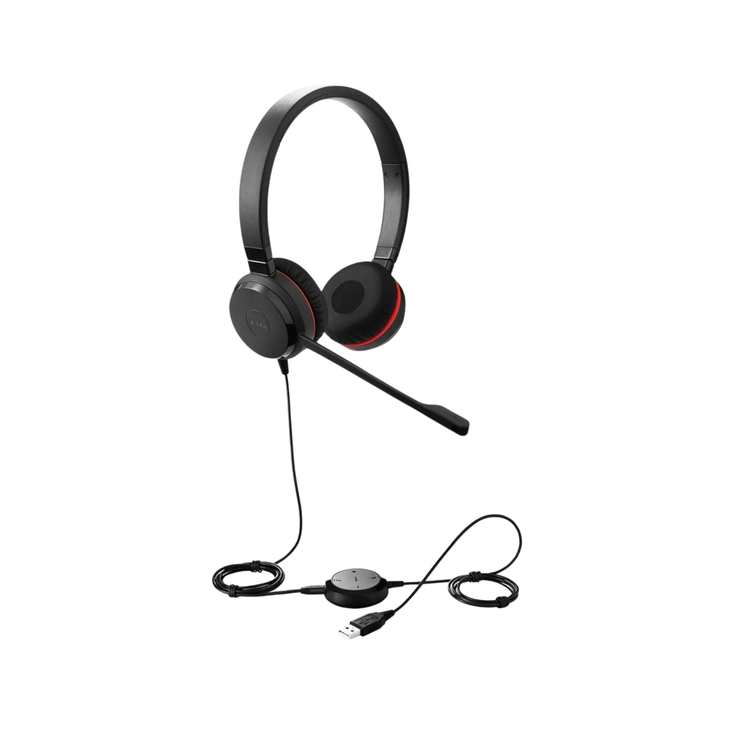 Słuchawki przewodowe nauszne Jabra Evolve 30 II USB 3,5mm