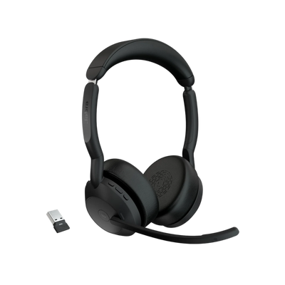 Słuchawki bezprzewodowe nauszne Jabra Evolve2 55 Link380a MS