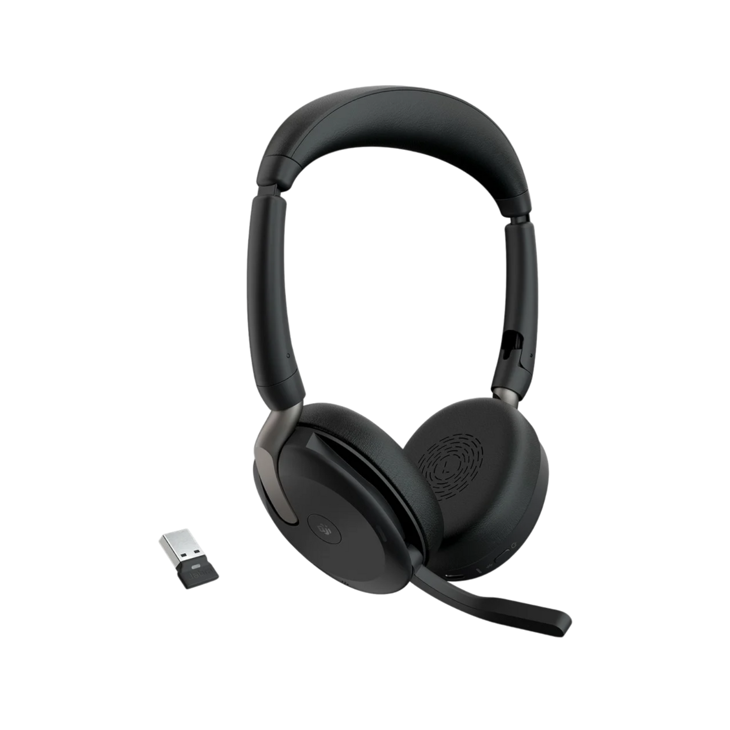 Słuchawki bezprzewodowe nauszne Jabra Evolve2 65 Flex Link380a MS